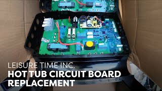 Hot Tub Circuit Board Replacement – Hot Springs Hot Spot Relay 2018 [upl. by Folberth]