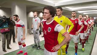 PES 2021 Gameplay  Österreich  Türkei  Freundlicher Internationaler 2024 [upl. by Getraer]