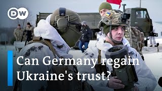 Ukraine crisis Germany under fire as Scholz travels to Kyiv  DW News [upl. by Norrat]