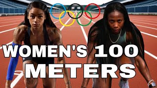 ShellyAnn FraserPryce VS SHA’Carri Richardson  Women’s 100 Meter 2024 Paris Olympic Preview [upl. by Eanom]