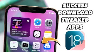 How to Install Tweaked Apps on iOS 18 Easily No Computer [upl. by Iveel279]