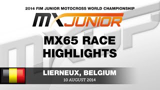 JWCMX 2014 65 Race Highlights  FIM Junior Motocross World Championship [upl. by Dominique]