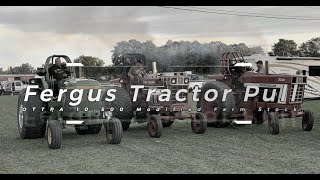 Fergus Truck and Tractor Pull 2023  10500 Modified Farm Stock Tractors [upl. by Anisamot]