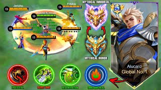 ALUCARD BEST GUIDE TO GET MAX LIFESTEAL amp DAMAGE HACK 😱  NEW BUILD amp EMBLEM UNLI WIN TUTORIAL 💯 [upl. by Solim834]