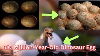 The Oldest Dinosaur Egg  60 Million Year Old Dinosaur Egg [upl. by Zwart]