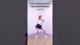 Fun Kpop Dances for Beginners Part 2 💙 kpop kpopdance shorts [upl. by Tammi]