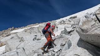 Monte Adamello 3539 m dal Punt del Guat  8 agosto 2024 [upl. by Oner]