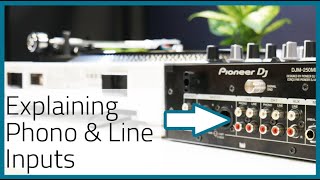 Explaining Phono amp Line Inputs  Bop DJ [upl. by Joya]