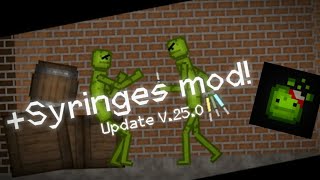 Syringes mod💉 melon playgroundupdate v250 [upl. by Jacquenette]