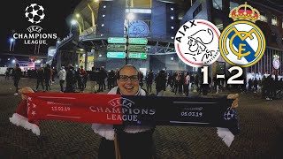 Así vivimos el Ajax 12 Real Madrid en Ámsterdam Vlog Champions League UCL 2019 [upl. by Brinkema]