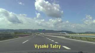 D1 Diaľnica pod Tatrami  Tatra Motorway SK [upl. by Nohsad168]