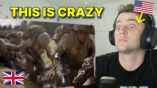 The British Army is TERRIFYING Americans first reaction [upl. by Vicki]