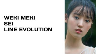 •WEKI MEKI  SEI  LINE EVOLUTION   UNTIL quot SIESTA quot [upl. by Sibylle]