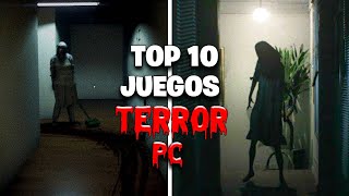 TOP 10 Juegos de TERROR para PC que NO deberías jugar solo [upl. by Andaira]