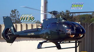 AIRBUS H130 PSPBP  Acionamento e Decolagem VIP H130 Helicopter Engine Startup and Takeoff [upl. by Noek644]