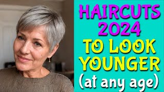 NEWEST Haircuts 2024 For OLDER WOMEN 50 60 70 [upl. by Namharludba]