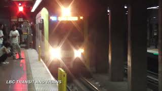 LA Metro A Line Arriving at 7th St Metro Center [upl. by Llabmik654]