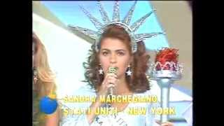 Sandra Marchegiano a Miss Italia Nel Mondo [upl. by Malliw433]