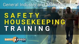 Safety Housekeeping Training from SafetyVideoscom [upl. by Nylahs654]