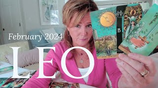 LEO  You Cant UNSEE This Conscious Manifesting In LOVE  February 2024 Zodiac Tarot Reading [upl. by Ilsa]