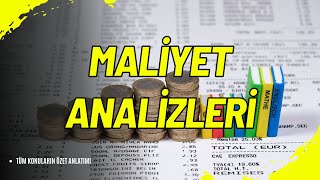 💰 Maliyet Analizleri MVU202U  İşletme Başarısının Gizli Anahtarı 📊 [upl. by Yrffej22]