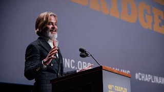 Chris Pine Honors Jeff Bridges at the 49th Chaplin Award Gala [upl. by Kieger]