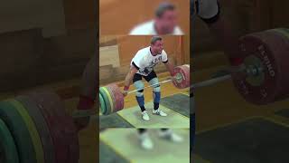 Dmitry Klokov 260 kg snatch deadlift [upl. by Erimahs]