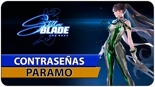 Todas las Contraseñas Paramo  Stellar Blade [upl. by Jez]