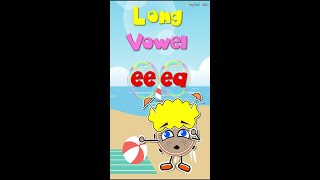 Long Vowel ee ea  Phonics Song  Shorts [upl. by Ianteen]