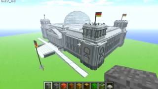 The Reichstag in Minecraft [upl. by Gabriele]