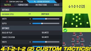 FIFA 22  THE MOST META 41212 2 STARTER CUSTOM TACTICS AND PLAYER INSTRUCTIONS  FIFA 22 [upl. by Armando161]