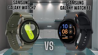 Samsung Galaxy Watch 7 vs Samsung Galaxy Watch FE [upl. by Iey]