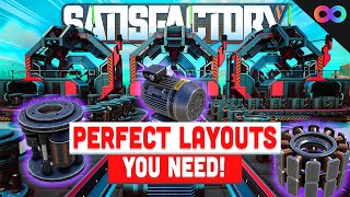 EFFICIENT Rotor Stator and Motor Layouts You NEED  Satisfactory Update 8 Beginner Guide [upl. by Auqined]