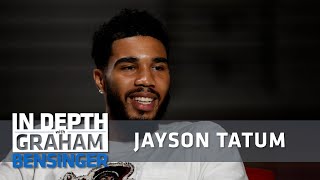 Jayson Tatum 2022 NBA Finals loss childhood struggles and raising Deuce  Full Interview [upl. by Kipper]