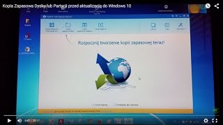 Kopia Zapasowa Dysku lub Partycji przed aktualizacją do Windows 10  ForumWiedzy [upl. by Dayir]