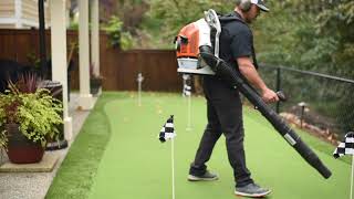 Synthetic Yard Putting Green Maintenance 101  Synthetic Turf Northwest [upl. by Eikcor951]