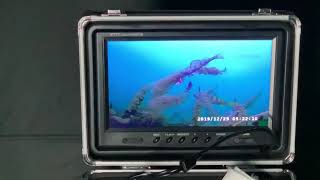 Eyoyo Underwater Fishing Camera Portable Video Fish Finder 9 inch LCD Monitor 1000TVL Waterproof Cam [upl. by Bilat]