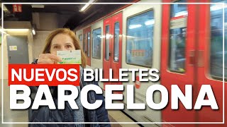 ❇️ Tmobilitat los NUEVOS billetes del transporte en BARCELONA  239 [upl. by Selig]