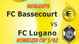 Fc Bassecourt vs Fc Lugano 120817 [upl. by Natica682]