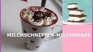 DIY Milchschnitten Milchshake  Food Porn  MAKE A WISHTV [upl. by Jervis]