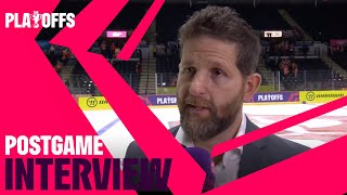 Postgame Interviews Sheffield Steelers vs Eisbären Berlin [upl. by Hopkins]