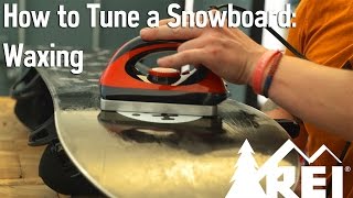 How to Tune a Snowboard 3 Waxing [upl. by Esetal]