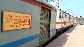 HOWRAH To BIKANER  Full Train Journey 22307Howrah  Bikaner SF Express Indian Railways 4k ultra HD [upl. by Siradal]