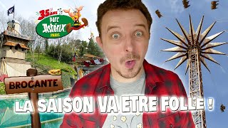 À QUOI VA RESSEMBLER LE PARC ASTÉRIX EN 2024  Attractions spectacles  Jai goûté le kebab [upl. by Rinum]