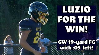 Marlboro 22 Freehold Township 21  Week 5 Highlights  Max Luzio GW FG with 05 left [upl. by Alexine281]