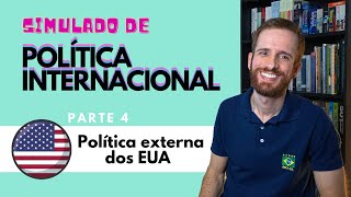 Política externa dos EUA questão resolvida [upl. by Aydidey817]