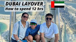 Dubai Layover  Spending 12 Hours in Dubai [upl. by Auohs883]