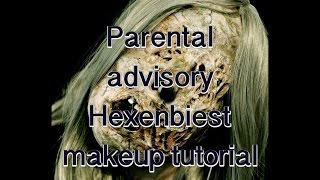 Halloween Grimms Hexenbiest Makeup tutorial [upl. by Tdnarb]