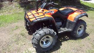 2003 honda rancher 350 4x4 walk around [upl. by Kliment25]