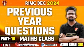 RIMC Maths PYQ  RIMC Coaching Centre  RIMC Dec 2024  RIMC Online Classes  RIMC Online Coaching [upl. by Quintie]